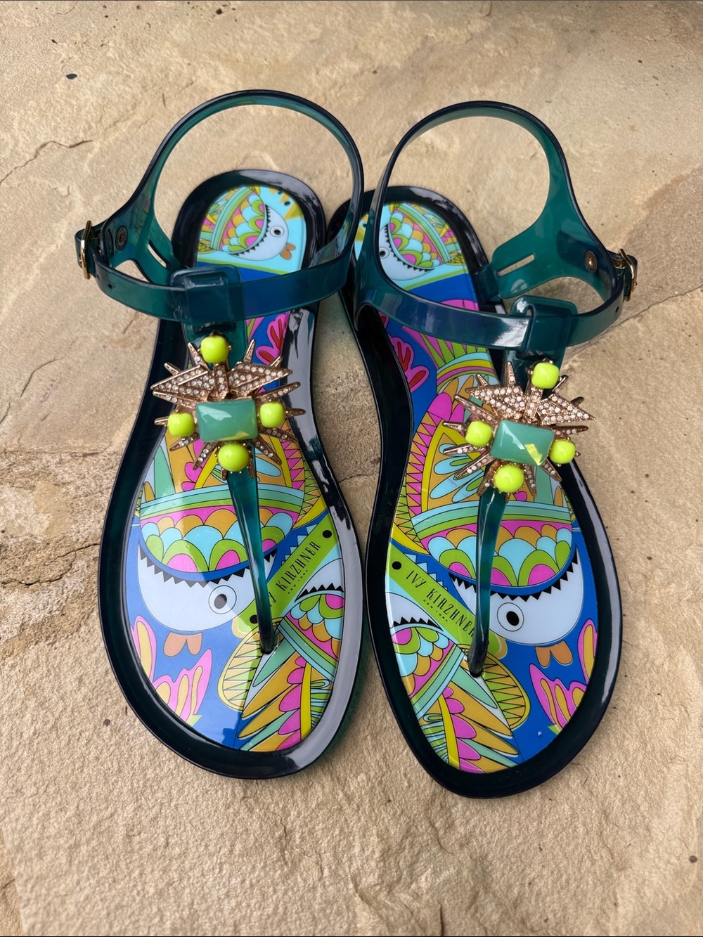 IVY KIRZHNER Jezabelle Jelly Sandals